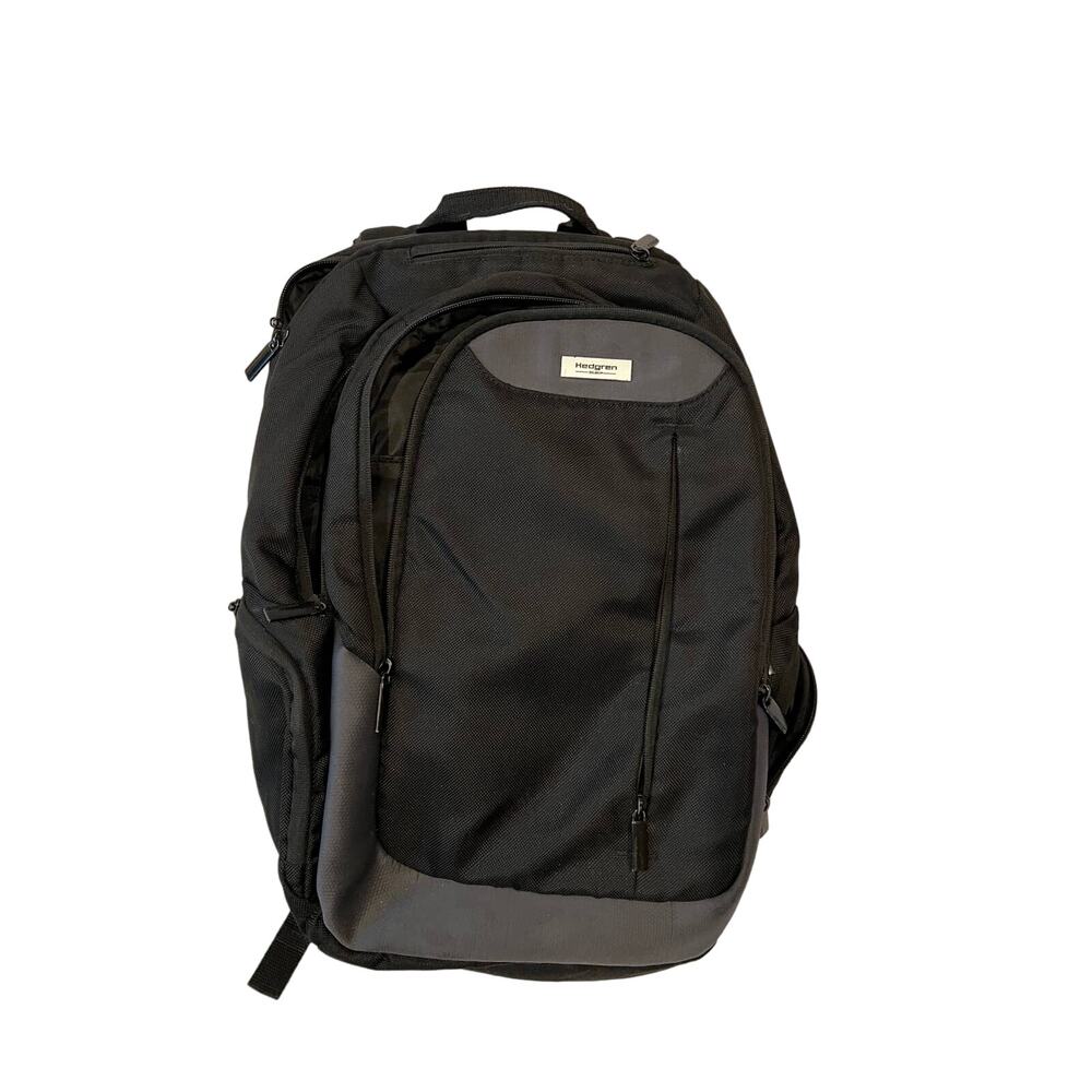 Hedgren Belgium Padded Black Computer Backpack
